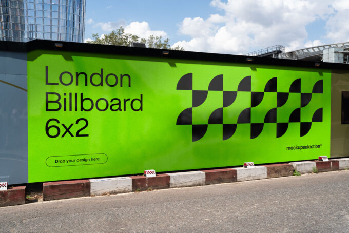 London Billboard Advertising Mockup